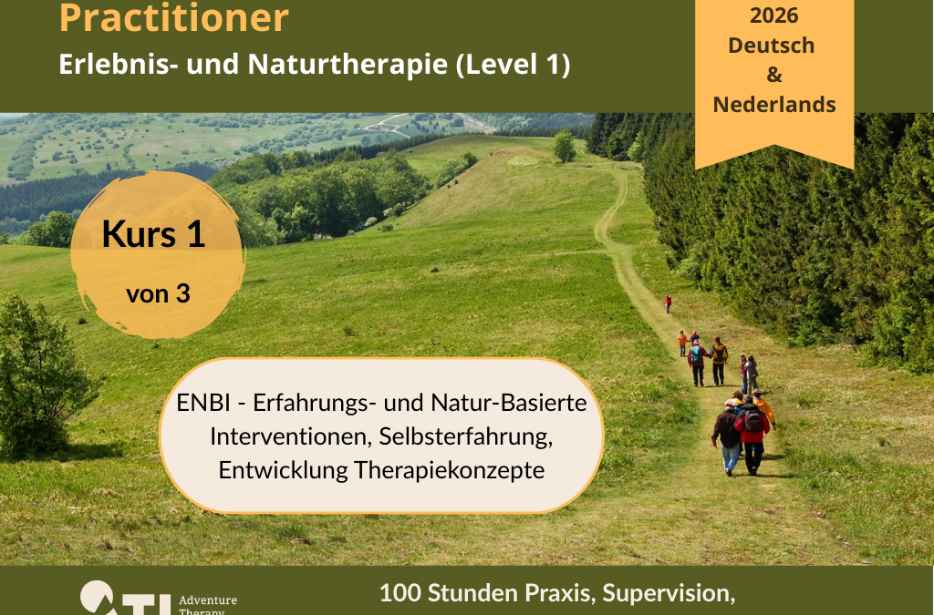 LEVEL 1 | Adventure & Nature Therapy Practitioner | Deutsch & Nederlands (Kurs 1 von 3)