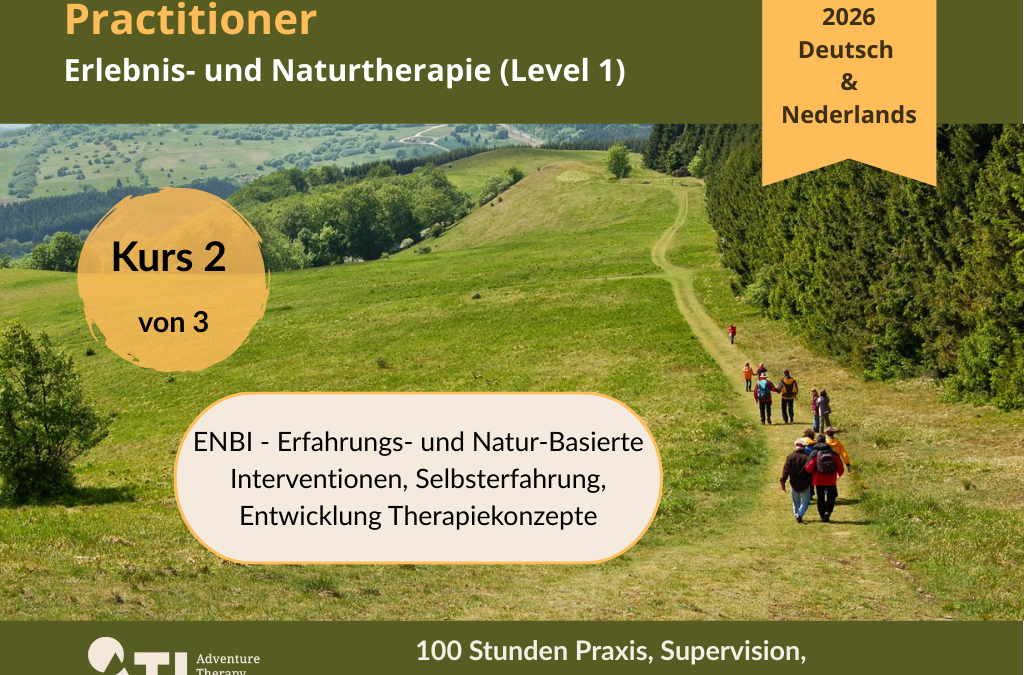 LEVEL 1 | Adventure & Nature Therapy Practitioner | Deutsch & Nederlands (Kurs 2 von 3)