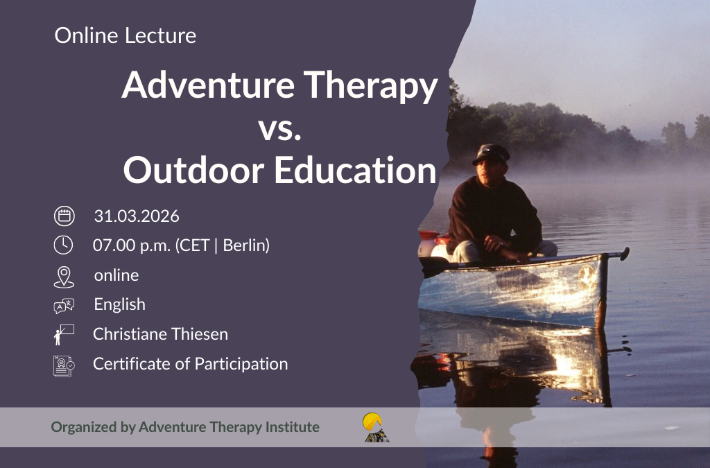 Adventure Therapy versus Outdoor Education